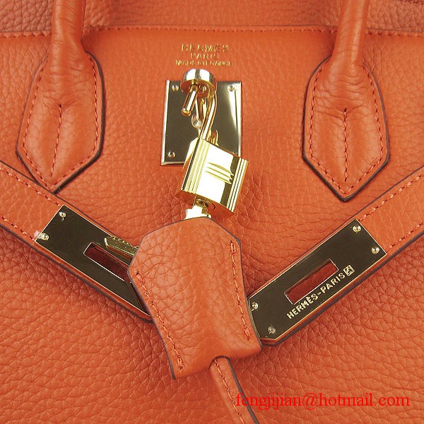 Hermes Birkin 30cmTogo Bag Light Orange 6088 Hermes Birkin 30cmTogo Bag Light Orange 6088